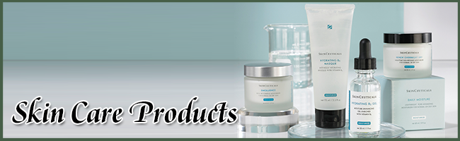 skin care products available at laserspa@610